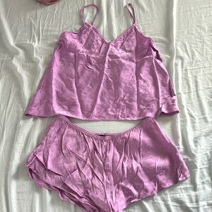 Victoria Secret 2 piece silk sleepwear - S